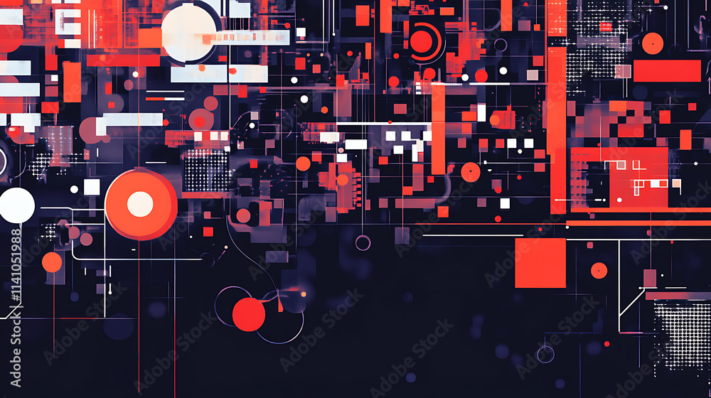 Poster Dynamic qr code visualization: a modern take on information graphics