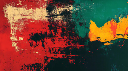 Abstract grunge banner for mexico independence day