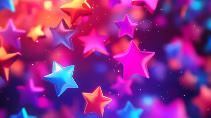 Obraz premium Edgy irregular sparkles and stars: a vibrant shapes bundle for posters, banners, and stickers