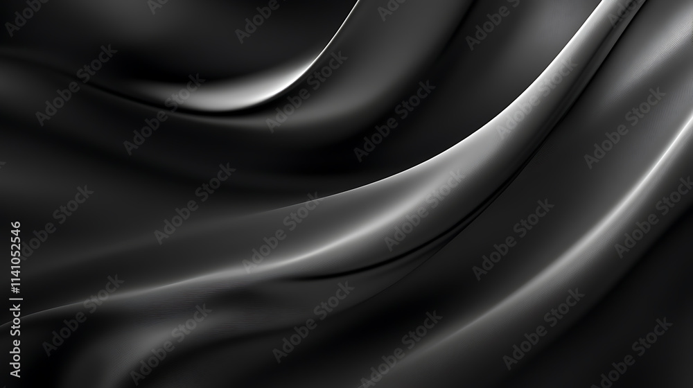Aufkleber abstract luxury plain blur grey and black gradient, used as background studio wall for display your 