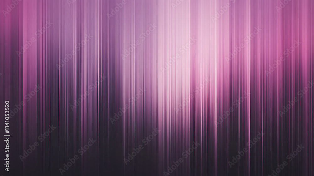 Poster Abstract purple blurred background with a gradient light rays and shadows