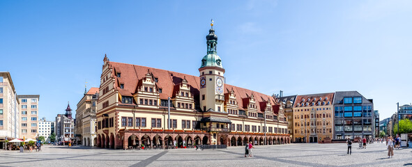 Altes Rathaus, Leipzig, Sachsen, Deutschland 