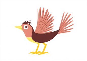cartoon bird