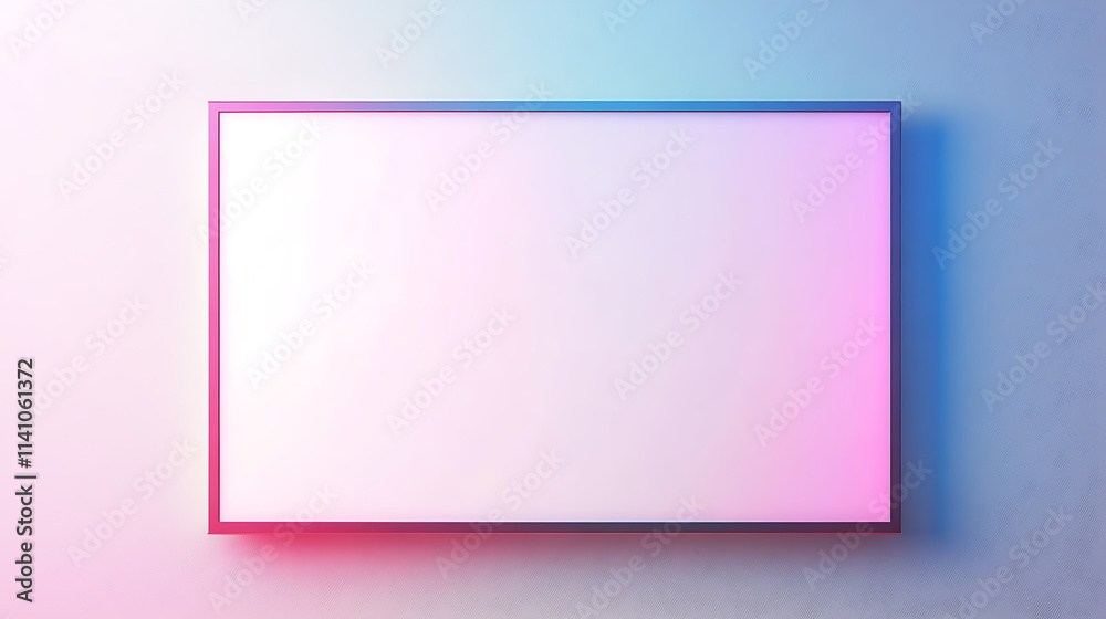 Poster A blank white screen with subtle gradient, with no distinguishable features, suitable for backgrounds