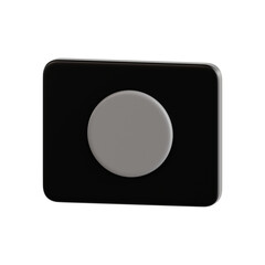 3D Icon of Masking. 3D Illustration of Graphic Design Tools. Creative Idea. UI Design. Art and Creativity