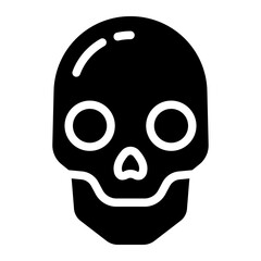 Skull crossbone vector pirate icon Halloween ghost graphic symbol illustration