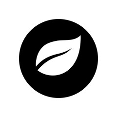 Leaf icon illustration