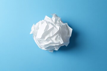 A cutout of a human brain isolated on a background of medical concepts