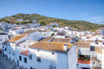 Beautiful white village of Zahara de la Sierra, Spain