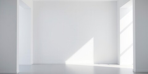 Subtle and elegant texture of a pristine white wall, interior, minimalist, backdrop