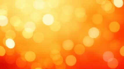 Smooth gradient of orange bokeh circles fading into the distance, wallpaper, gradient, orange