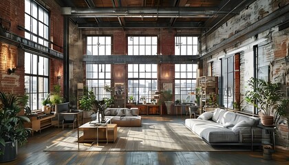 Industrial-Style Loft