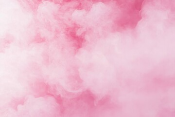 Fototapeta premium Pink smoke clouds create a dreamy abstract background