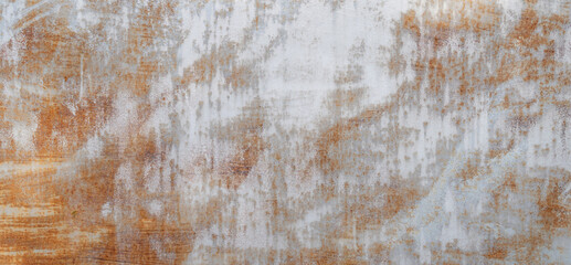 Rust dirty metal wall used as old metal background texture.