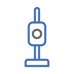 Vacuum cleaner icon. Concept of cleaning, housekeeping, and hygiene.
