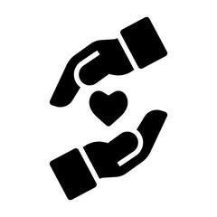 give love Solid icon