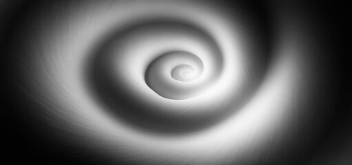 Black White Gray Abstract Texture Gradient Noise Background Spiral Poster Design