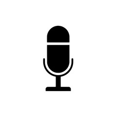 Simple Microphone Icon 