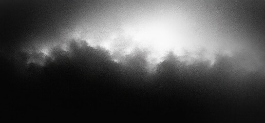 High Contrast Monochrome Abstract Artwork with Texture and Soft Focus Background