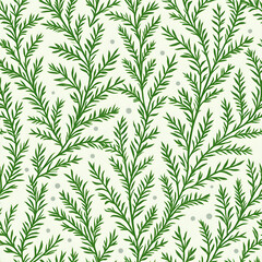 Green Leaves Pattern
