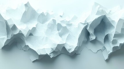 Obraz premium Modern white and blue abstract background with clean geometric elements ideal for digital presentations business designs and stock illustration projects.