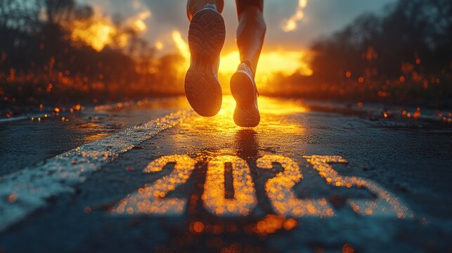 New Year 2025: Embracing Challenges and Goals with a Runner's Spirit and Vision for Success