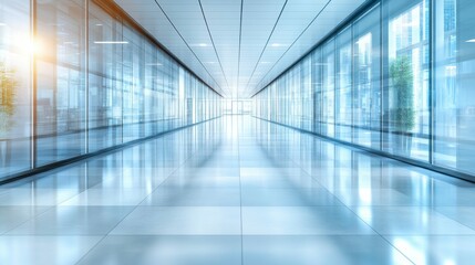 Abstract blurred office background with a minimalist design capturing a professional ambiance suitable for digital presentations and creative stock use.