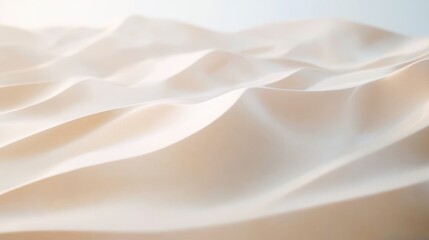 Obraz premium Soft Flowing Fabric Texture with Subtle Waves and Light Reflection