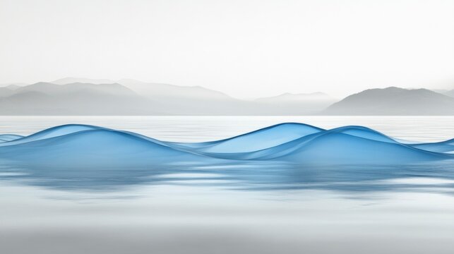 Abstract black and white graphic wave background showcasing a contemporary layered design with global color usage ideal for creative stock visuals.