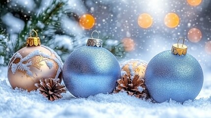 Subtle defocused blue particles background in ultra-high-definition offering a clean and elegant look perfect for creative and professional designs.