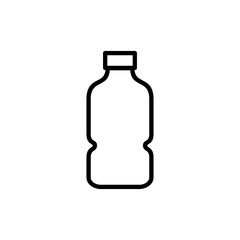 Bottle icon vector. bottle sign and symbol