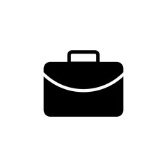 Briefcase icon logo design. suitcase sign and symbol. luggage symbol.