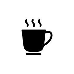 coffee cup icon logo design. cup a coffee sign and symbol