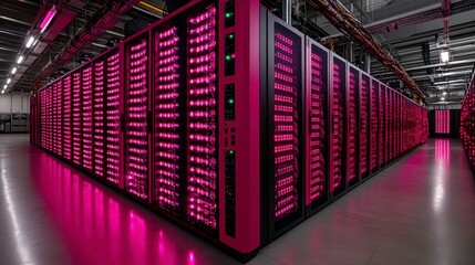 Illustration of data transmission through a network connection, highlighting the speed and reliability of modern communication infrastructure for data transfer and connectivity.