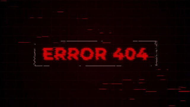 ERROR 404 WARNING, ERROR error notification, computer hacking, computer virus, No Signal.