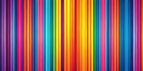 Obraz premium Seamless abstract animated background with vibrant stripes, stripes, seamless, abstract, animated, background,vibrant, colorful