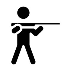 rifle Solid icon