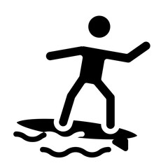 surfing Solid icon