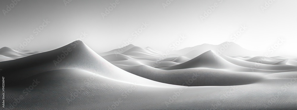 Poster Black and White Grainy Texture Background Abstract Gradient Noise Banner Poster Design