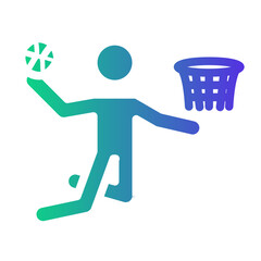 basketball Gradient icon