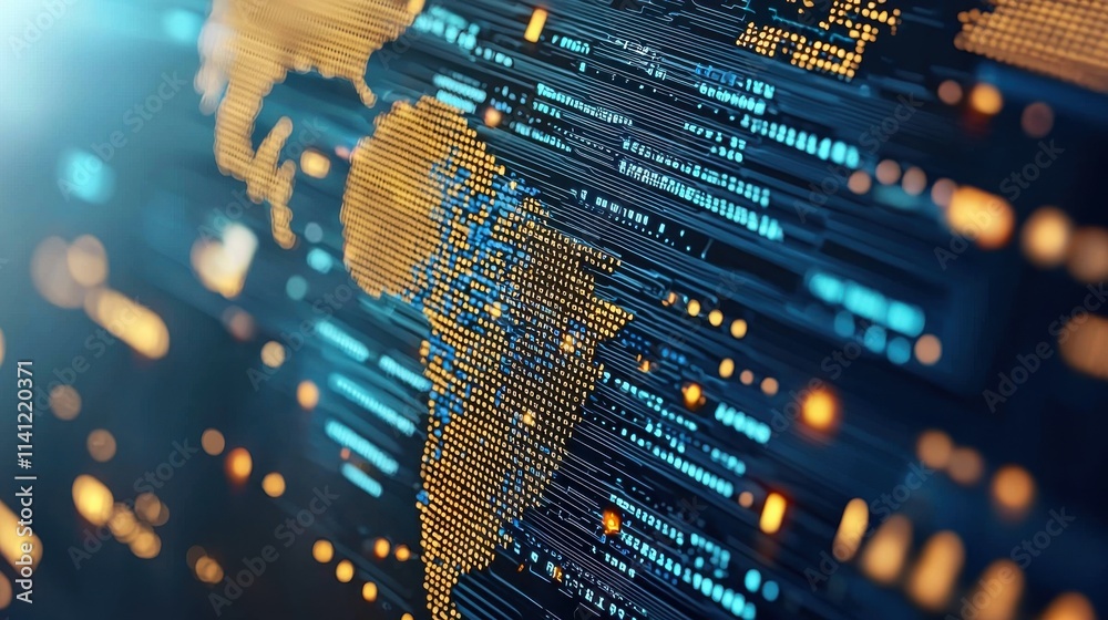 Poster Cyberattack simulation on a massive digital grid re-standard analyzing vulnerabilities in technology infrastructure
