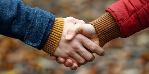 Happy friends gathered together.