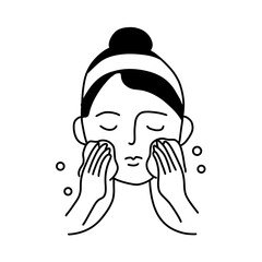 Face wash icon