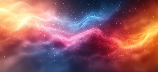 Obraz premium Pastel soft gradient background grainy textured beige blue abstract design for banners posters wallpaper and web use