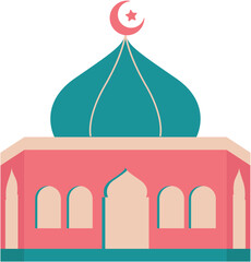illustration of a mosque
