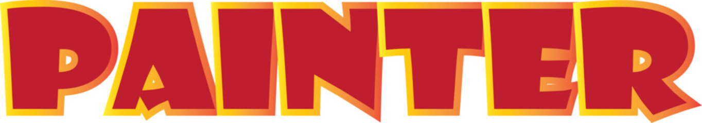 This image features the word 