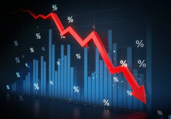 "Market Volatility: Visualizing a Bearish Trend"
