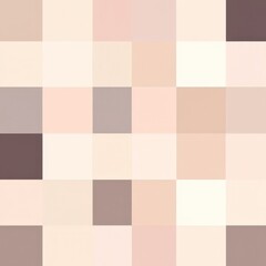 This image features a pixelated pattern of soft, muted colors, primarily in shades of beige and light pink, creating a subtle and abstract visual effect.
