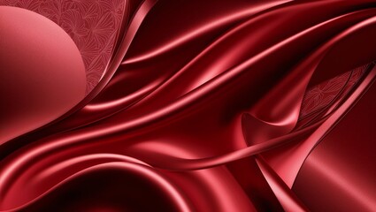 Obraz premium red backdrop, red background, red fabric