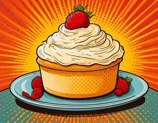Souffl&eacute; in pop art